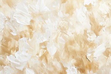 Wall Mural - soft creamy abstract texture with gentle brush strokes and light tones