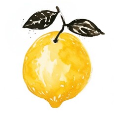 Poster - Lemon fruit plant food.