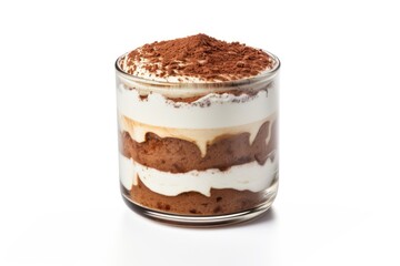 Wall Mural - Tiramisu dessert cream food.