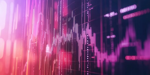 Aufkleber - Business presentation on financial analysis, with strategic insights and clear charts in an engaging format.