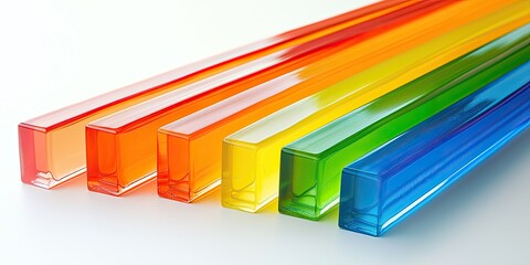 Aufkleber - Bar chart displaying economic indicators like GDP and inflation, with vibrant colors and clear labels for a professional look.