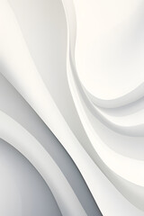 Wall Mural - abstract smooth curved lines poster background