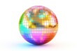 © Rawpixel.com - Disco ball sphere shape white background.