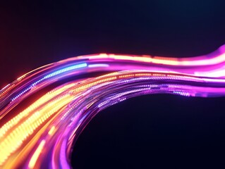 Poster - High-Contrast LED Circuitry Dynamic Waves of Global E-Sports Connectivity for Immersive Digital Teamwork and Sustainable Tech Solutions in Gaming Industries
