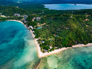 Poster - Las Cabanas Beach near El Nido, Palawan, Philippines