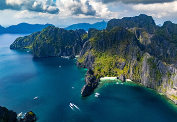 Wall Mural - Secret Lagoon at Miniloc Island, Palawan, Philippines