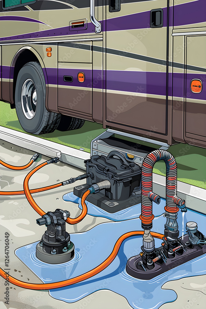 Comprehensive Illustrated Guide: Step-by-Step RV Dump Station