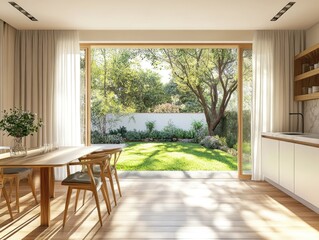 Wall Mural - Wooden Kitchen Interior