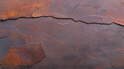 Close-up of a rusted piece of metal showing texture and corrosion on a weathered surface in natural light