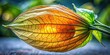 © Kaveepat - Cape Gooseberry Flower Side View - Rule of Thirds AI Art