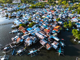 The city of Coron in the province of Palawan, Philippines