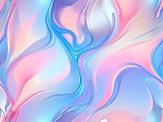 Wall Mural - abstract pastel swirls: a dreamy digital artwork