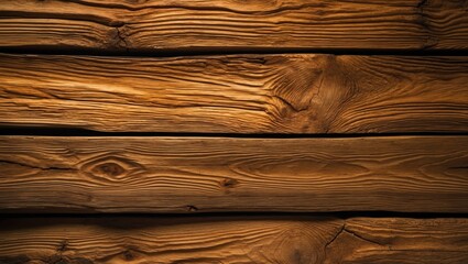 Aufkleber - Textured wooden surface with natural grain patterns and warm brown tones suitable for backgrounds or design applications. Copy Space