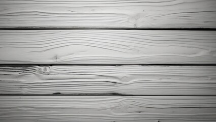 Poster - Whitewashed wooden planks background with natural grain texture and slight imperfections ideal for various design applications Copy Space