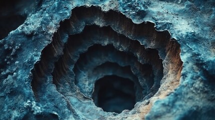 Deep crater texture, alien landscape, background, sci-fi design