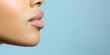 © Lila Patel - Profile View of Woman's Face and Neck