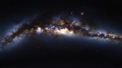 Milky Way over Aoraki Mackenzie Dark Sky Reserve in New Zealand.