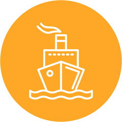 Poster - Ship Silhouette Icon