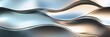 © pibi37.studio - Abstract liquid metal waves reflecting soft light in fluid motion