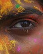 © Elena - Celebrating Holi with vibrant colors and joyful expressions in India during the festival of colors