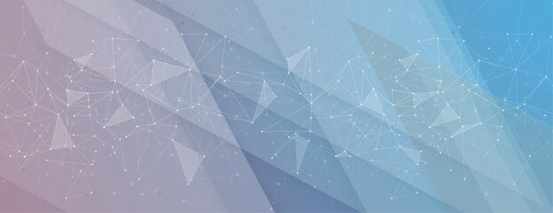 Poster - Futuristic neural network concept