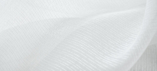 Wall Mural - abstract luxury white fabric texture background