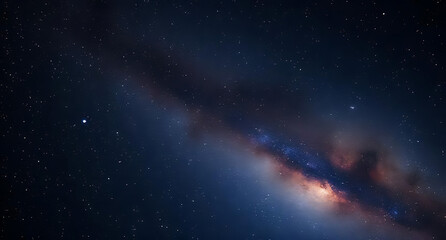 Wall Mural - space with stars and galaxies --no planets