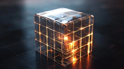 Ultra-Realistic 3D Data Cube Visual