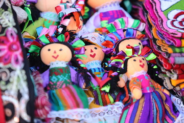 group of dolls