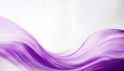 Wall Mural - soft purple wave gradient abstract design with flowing lines, smooth texture and light tones for modern decor or background