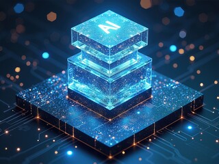 dvanced artificial intelligence neural network architecture a visualization of next-generation compu