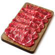 © creative - Savor the Exquisite Taste: Succulent Grilled Beef Slices, Ready to Sizzle