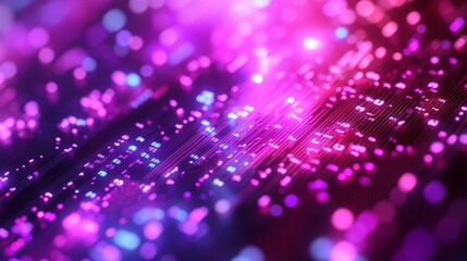 Glowing digital symbols in abstract form, representing the essence of modern coding and technology.