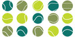 © Aquavisionweath6 - A big set of green tennis ball icon . 1176