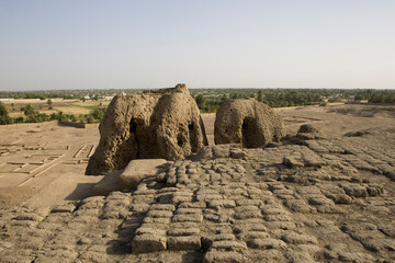 Wall Mural - Sudan western Jefufa on a cloudy spring day