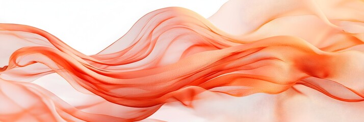 Wall Mural - A colorful wave with blue and orange colors