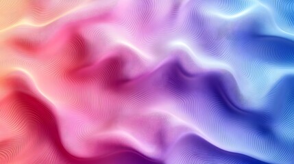 Fototapete - Captivating abstract digital art composition featuring a mesmerizing fusion of vibrant swirling waves of color energy and texture  The image evokes a dreamlike futuristic