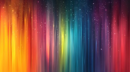 Aufkleber - Captivating abstract background with a mesmerizing display of vibrant prismatic lights and a dynamic cosmic gradient  This visually striking and evocative image creates a sense of wonder imagination