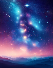 planet in space