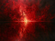 © wcirco - stunning red nebula in space, filled with swirling cosmic clouds and bright stars, creating a vivid and dramatic celestial scene.