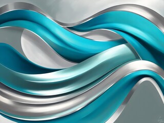 Wall Mural - abstract blue background