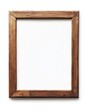 © Vagner Castro - A fine vintage wooden frame with classic details and aged finish. Frame with a white canvas exuding charm.