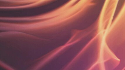 Aufkleber - Abstract flowing lines with warm colors, vibrant background. Artistic texture and motion concept