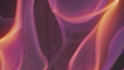 Aufkleber - Abstract light trails with warm colors, artistic background. Visual art and design concept