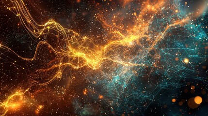 cosmic dance: a symphony of light and energy