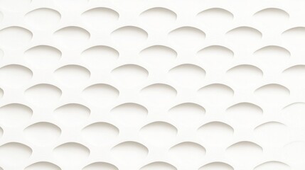 Wall Mural - Abstract White Wave Pattern  Seamless Texture Background Design