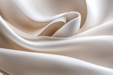 Wall Mural - smooth elegant silk fabric background in soft neutral tones