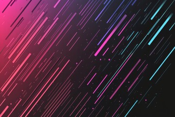 Wall Mural - colorful abstract background with dynamic lines and motion effect