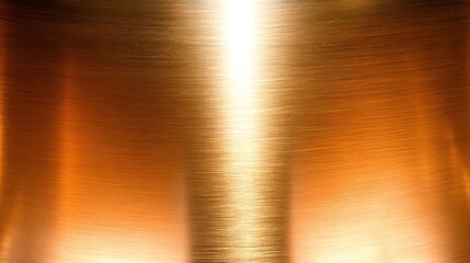 Poster - Polished copper texture, light reflection