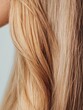 © Anat art - Comparison of healthy smooth hair strand and brittle damaged hair strand with visible texture differences. Generative AI